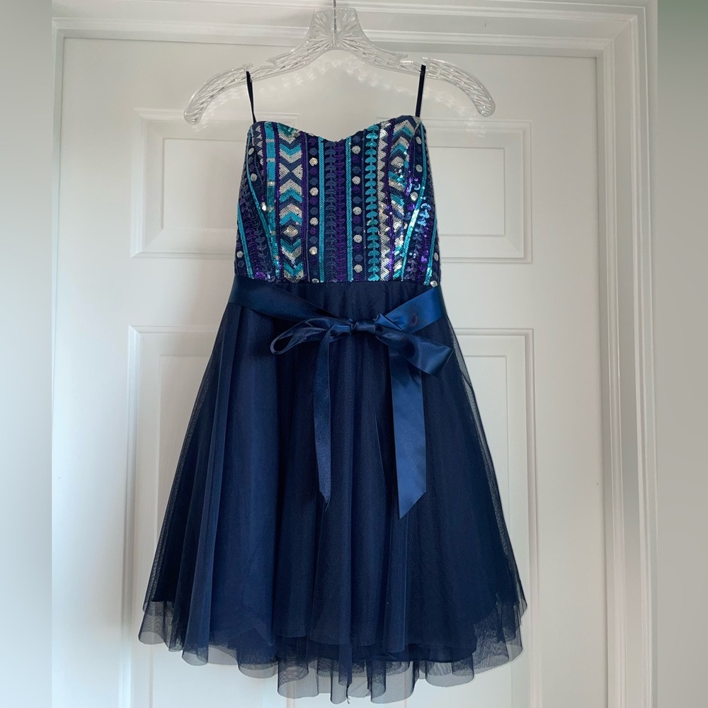 Nights by Teeze Me Sequin Party Dress